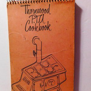 PTA Spiral Cook Book Thornwood NY Vintage
